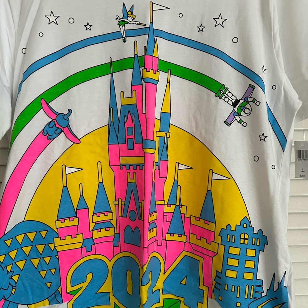 Disney retro Graphic T-Shirt  2024
